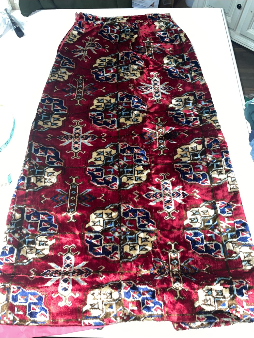Vintage Creation Mondiale LTD Moroccan tapestry skirt size medium